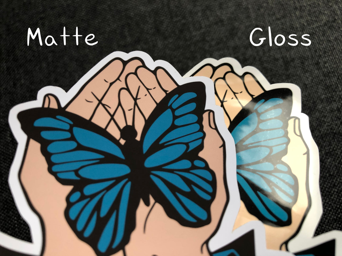 Hope Butterfly Sticker