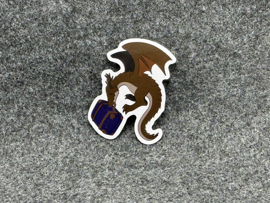 FE3H Wyvern Luggage Die Cut Sticker