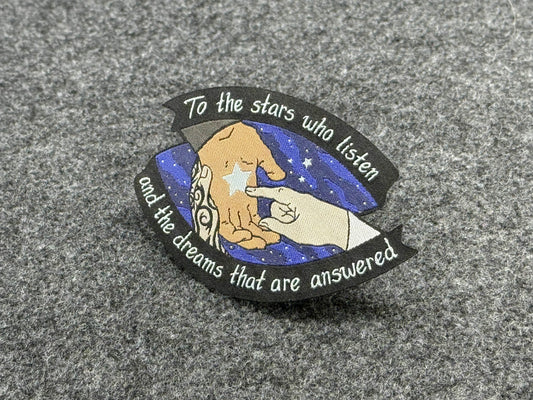 To the Stars - Woven Patches