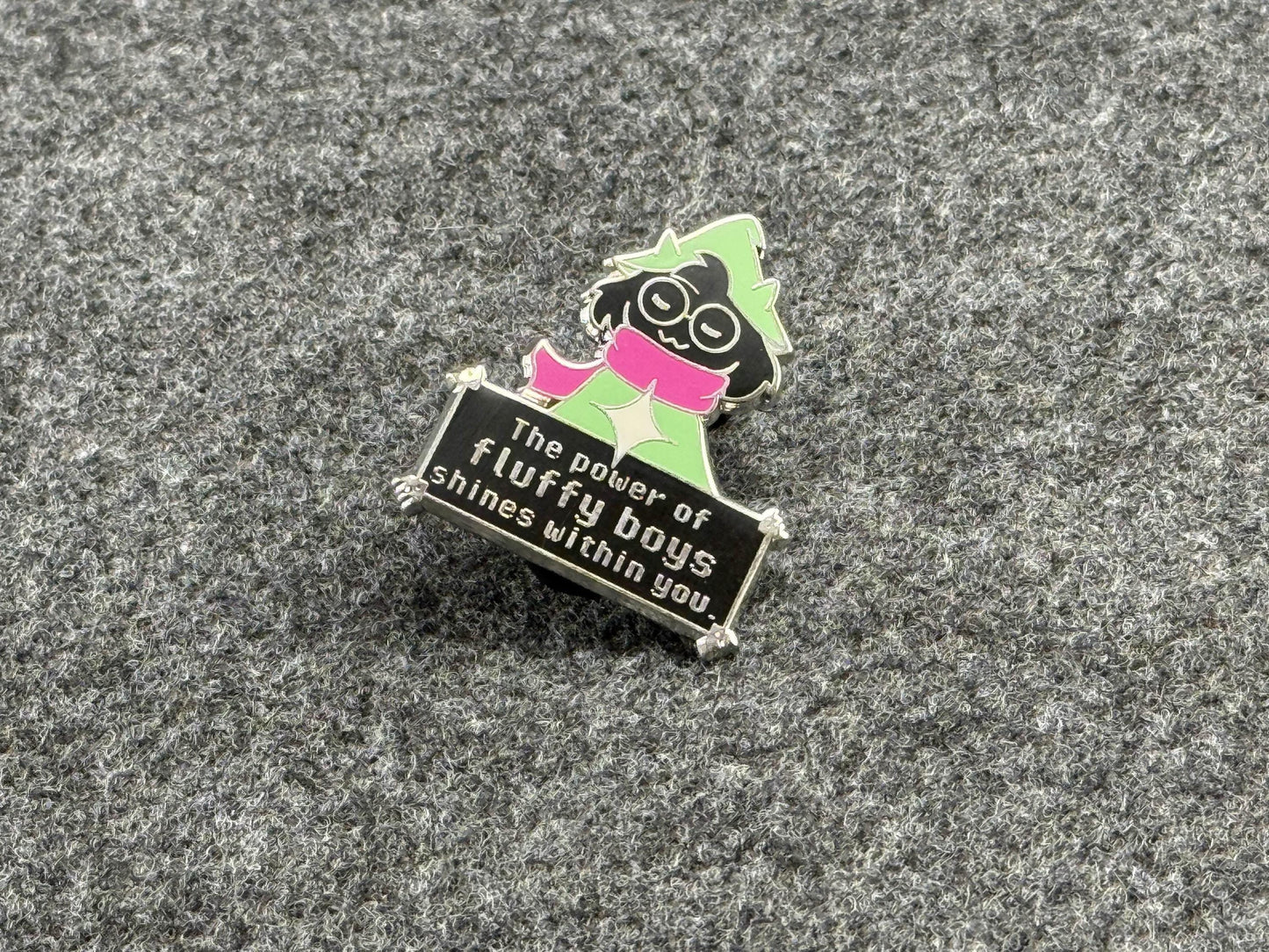 Deltarune Ralsei - Fluffy Boy - Hard Enamel Pin