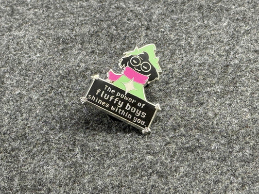 Deltarune Ralsei - Fluffy Boy - Hard Enamel Pin